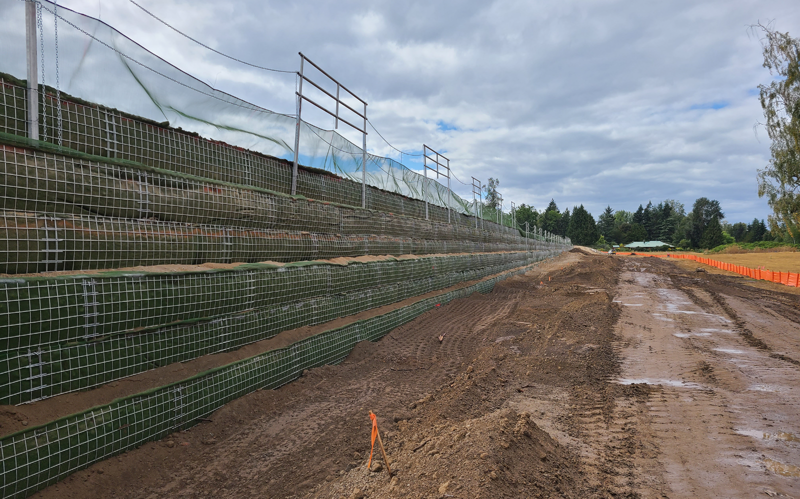 MSE Vegetated Wall