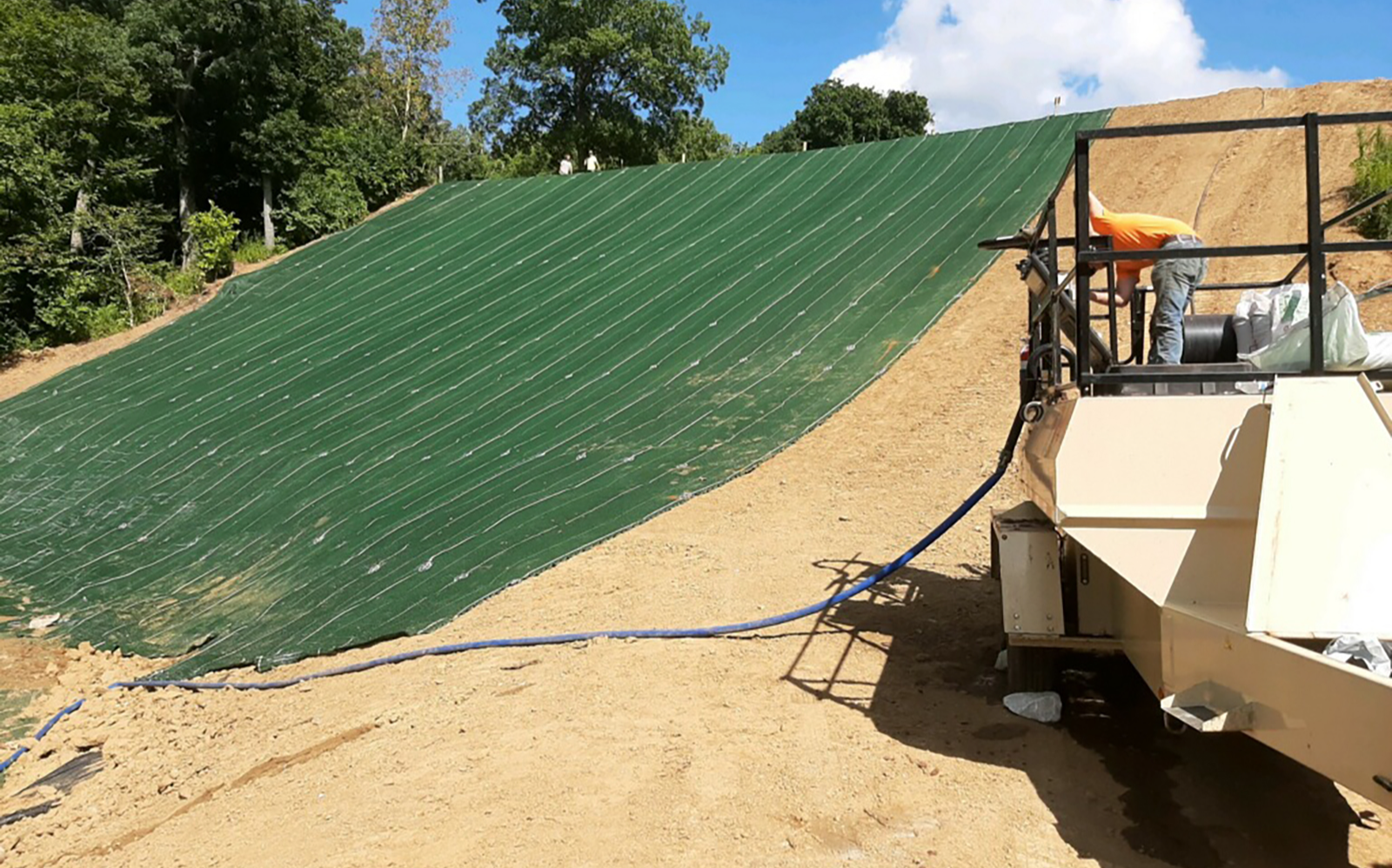 Armormax for Slope Stabilization